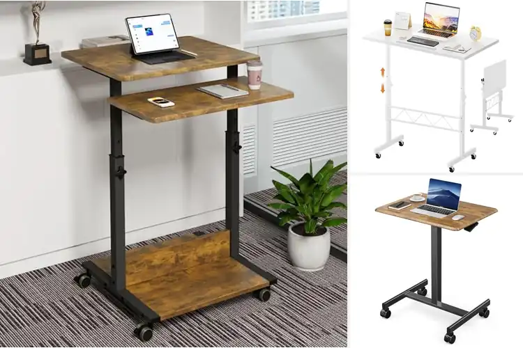 Detailed view of Best Adjustable Height Laptop Desks For Home Office