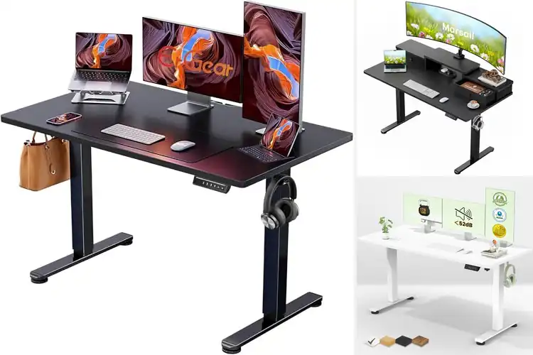Detailed view of Best Adjustable Height Standing Desks