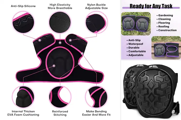 Detailed view of Best Adjustable Knee Pads