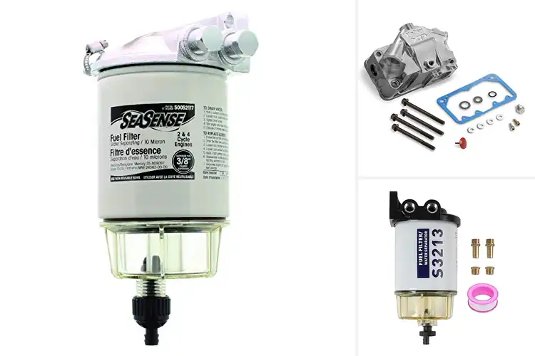 Detailed view of Best Aluminum Marine Fuel Bowls