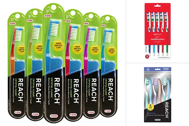 Detailed view of Best Angled Bristle Toothbrushes