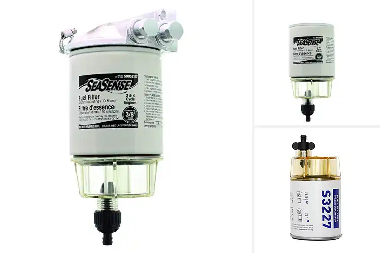 Detailed view of Best Boat Fuel Bowl Components