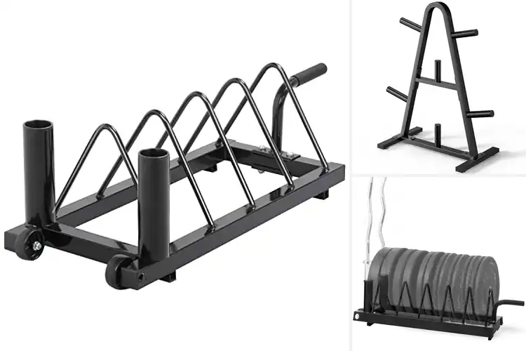 Detailed view of Best Bumper Plate Storage Stands for Organized Gyms