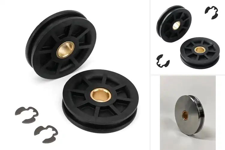 Detailed view of Best Car Lift Pulleys