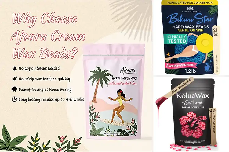 Detailed view of Best Coarse Hair Wax Beads