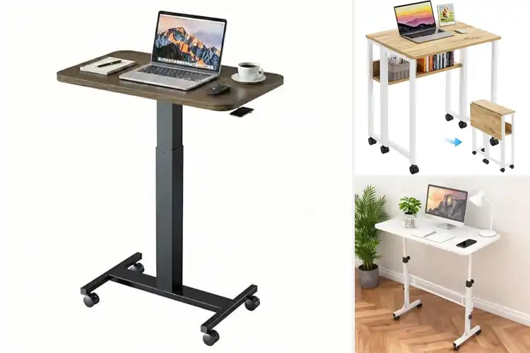 Detailed view of Best Compact Rolling Desk For Small Spaces