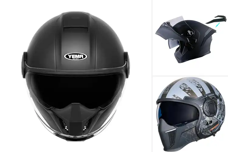 Detailed view of Best Convertible Visor Helmets: Ride in Style & Safety
