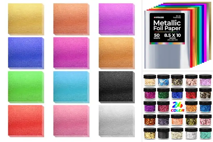Detailed view of Best Craft Foils: Elevate Your Projects with Shine & Luxury