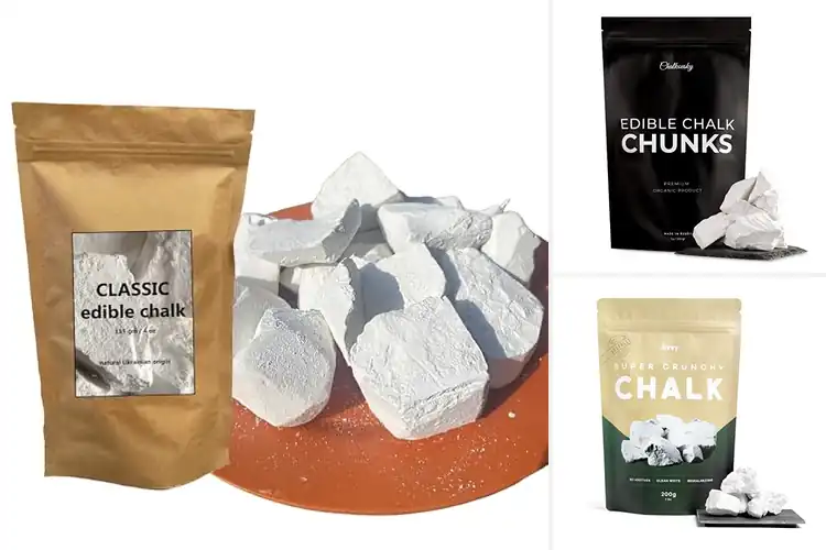 Detailed view of Best Crunchy Edible Chalk Chunks