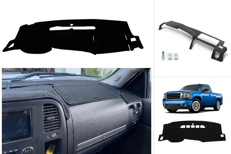 Detailed view of Best Dash Cover For Silverado Sierra 2007 2013