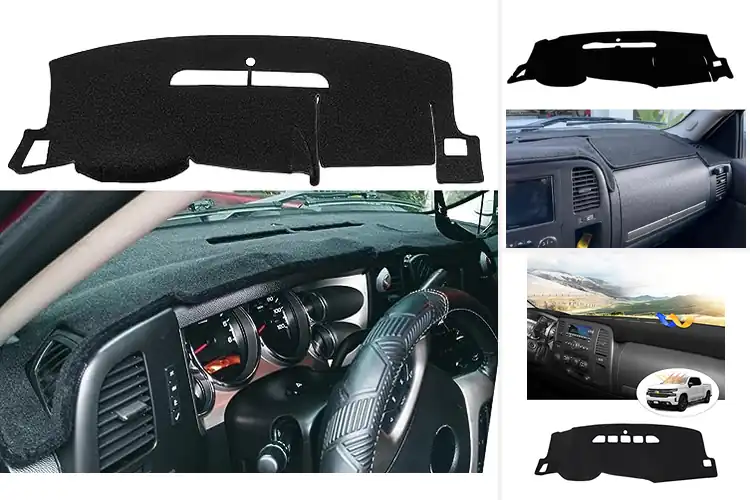Detailed view of Best Dashboard Cover For GMC Sierra 2007 2013