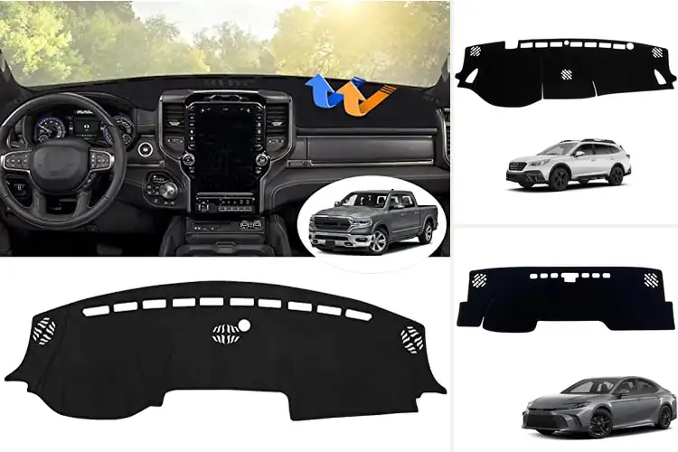 Detailed view of Best Dashboard Mat To Reduce UV Fading