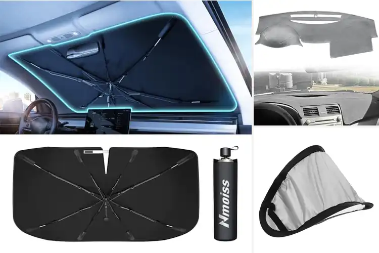 Detailed view of Best Dashboard Protection From Sun Damage