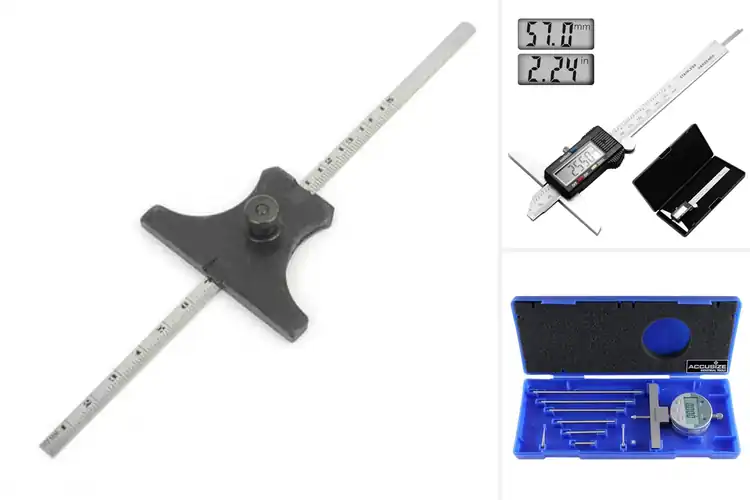 Detailed view of Best Depth Gauge Tools: Top 10 Picks for Precision Projects