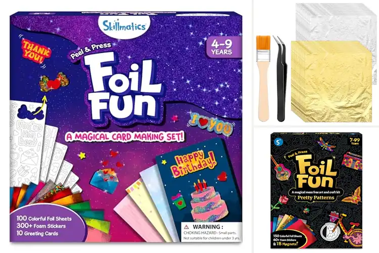 Detailed view of Best DIY Foil Kits: Top 10 Picks for Mess-Free Creativity
