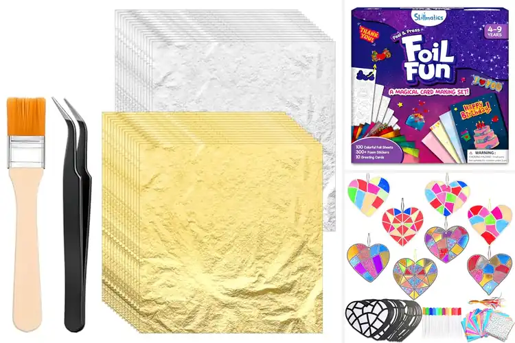 Detailed view of Best DIY Foil Sets: Sparkling Creativity for All Ages