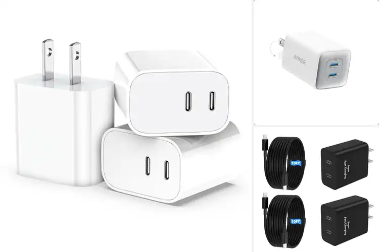 Detailed view of Best Dual USB C Chargers