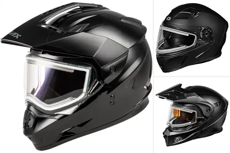 Detailed view of Best Electric Shield Snow Helmets