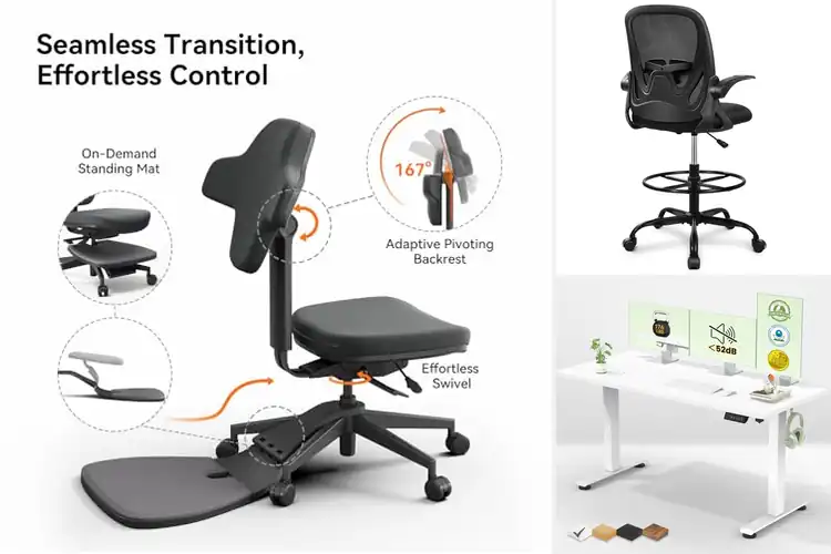 Detailed view of Best Ergonomic Standing Desk For Back Pain