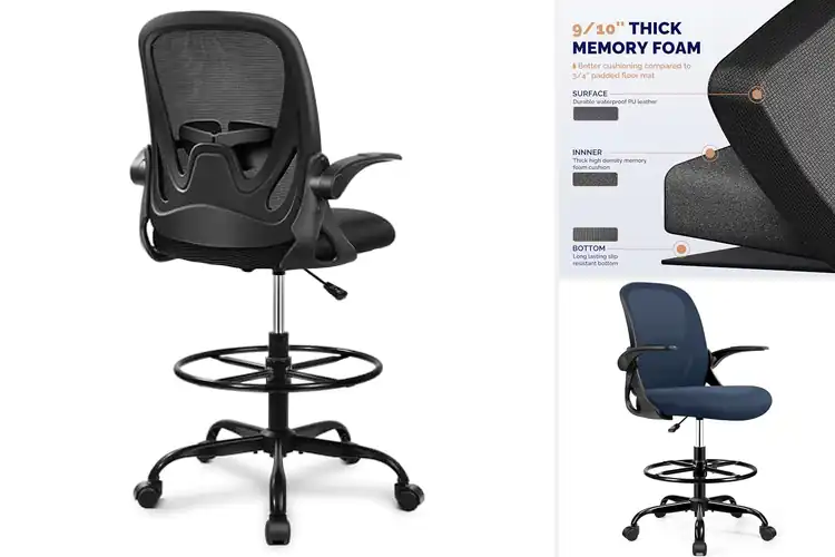 Detailed view of Best Ergonomic Standing Desks For Back Pain