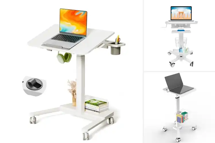 Detailed view of Best Flexible Workstations On Wheels