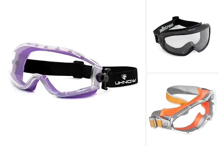 Detailed view of Best Large Eye Port Goggles