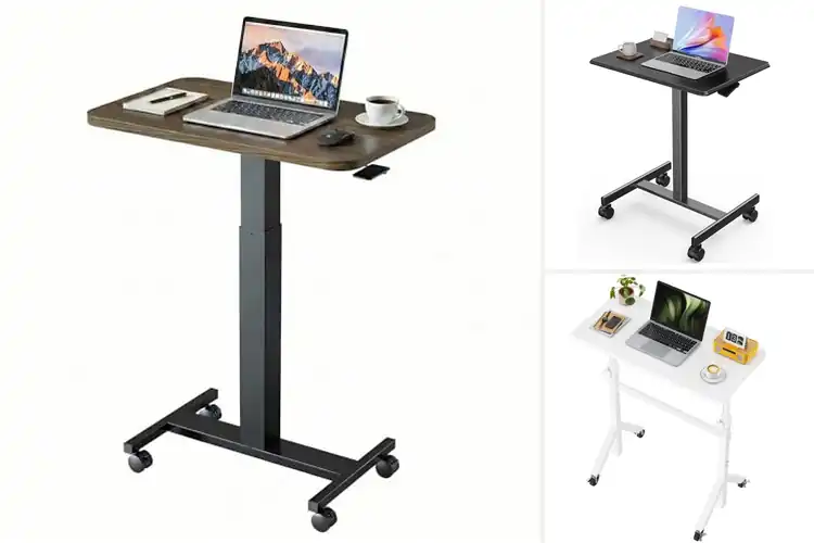 Detailed view of Best Lockable Wheels Standing Desk