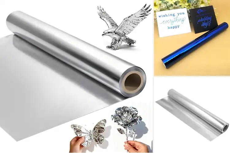 Detailed view of Best Metallic Craft Foil Rolls