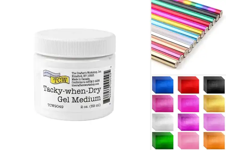Detailed view of Best Mixed-Media Craft Foils