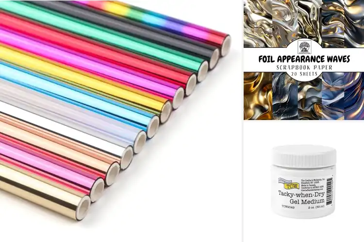 Detailed view of Best Mixed Media Foils