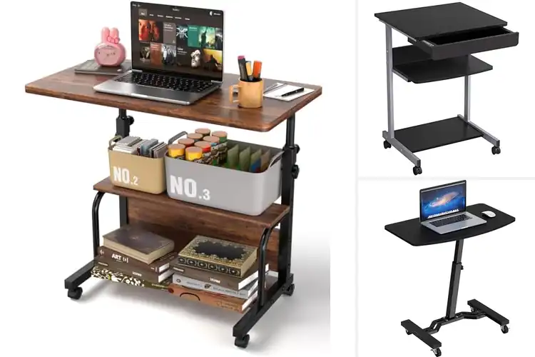 Detailed view of Best Mobile Rolling Desk Carts