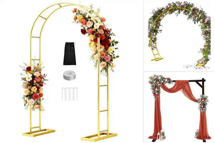 Detailed view of Best Modular Wedding Arch