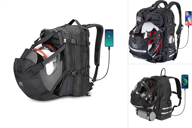 Detailed view of Best Motorcycle Bags With USB Ports