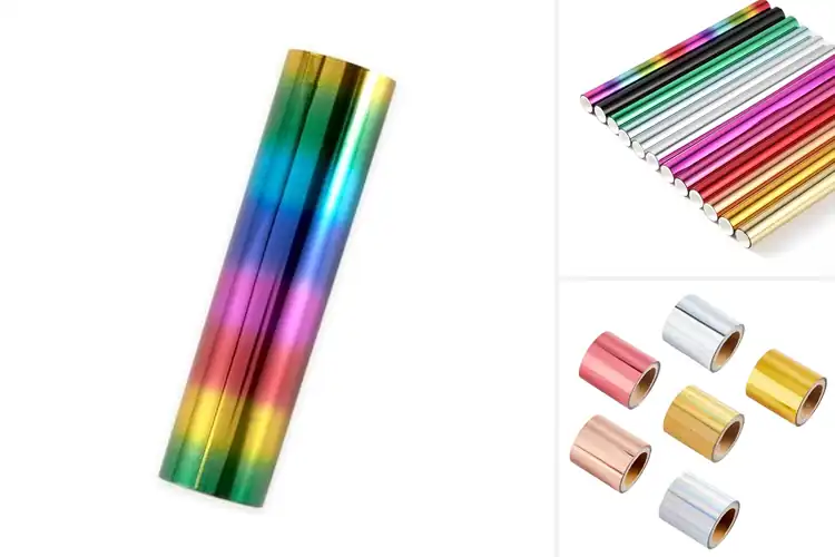Detailed view of Best Multi-Color Foil Rolls: Sparkle Up Your Crafts