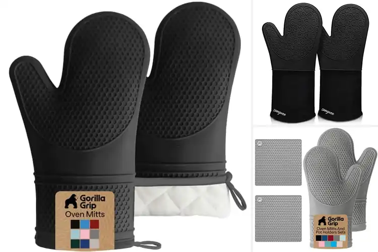 Detailed view of Best Oven Grips Included