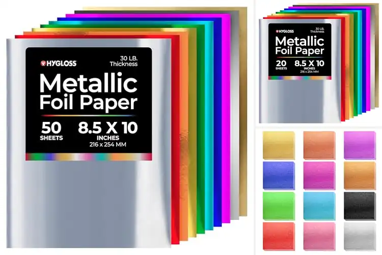 Detailed view of Best Paper Craft Foils