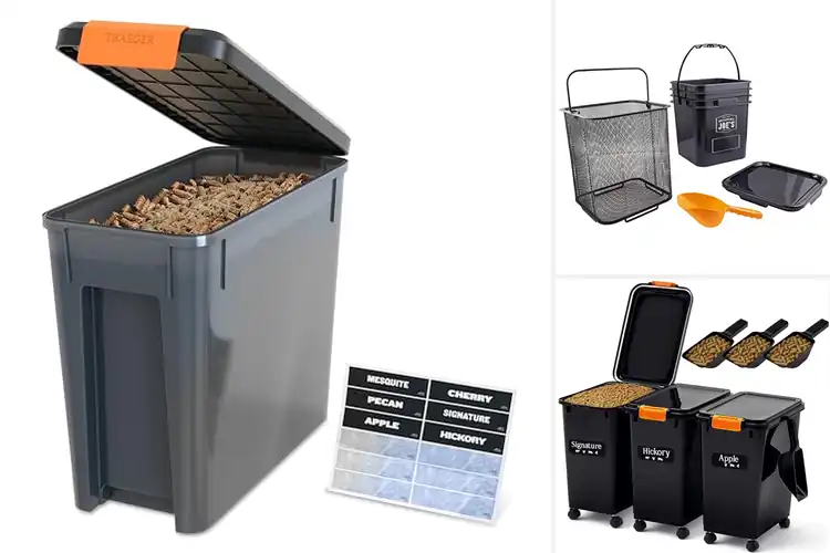 Detailed view of Best Pellet Storage Solutions
