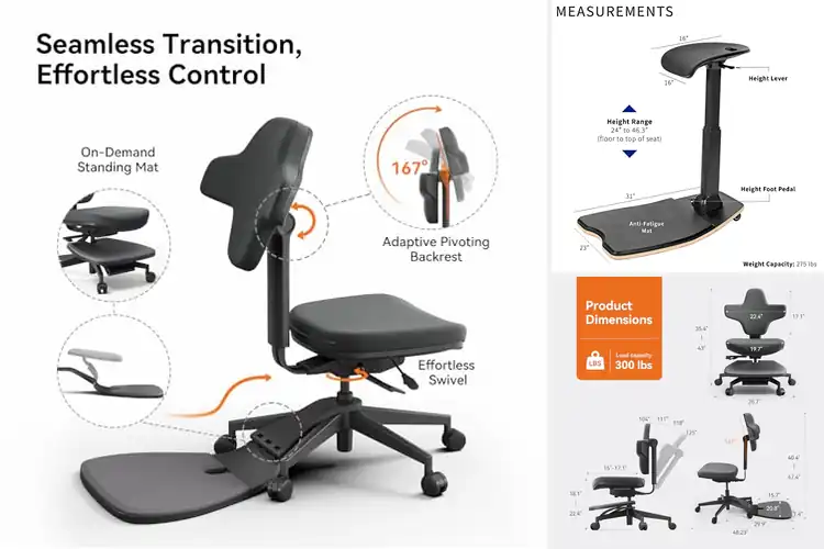 Detailed view of Best Posture Ergonomic Standing Desks