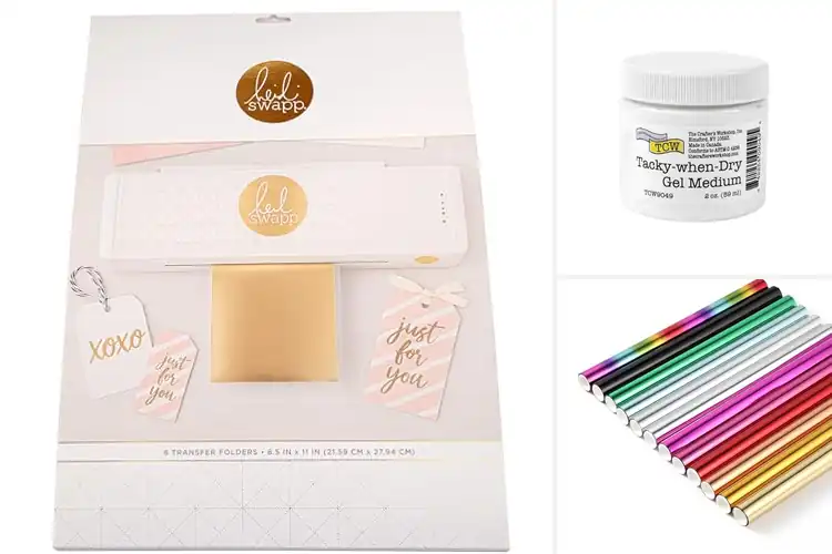 Detailed view of Best Professional Grade Craft Foil Adhesion