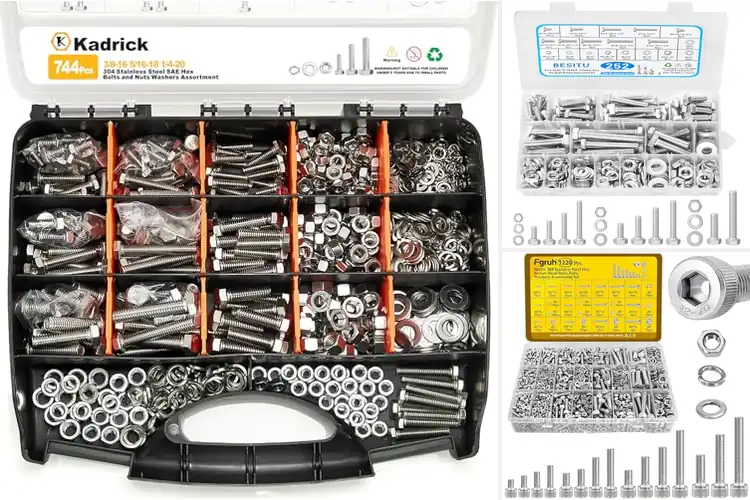 Detailed view of Best Replace Bolts With Stainless Steel Set
