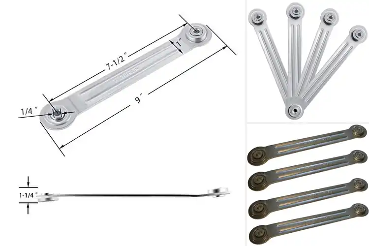 Detailed view of Best Rocker Bearing Arms: Durable, Rust-Free Rocking Comfort