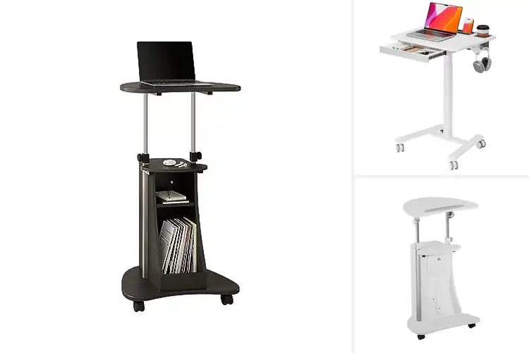 Detailed view of Best Rolling Laptop Carts With Wheels