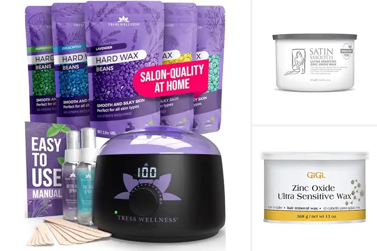 Detailed view of Best Sensitive Skin Safe Wax