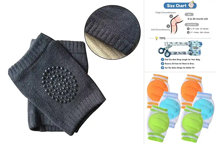 Detailed view of Best Soft Baby Knee Pads