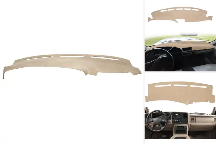 Detailed view of Best Soft Foss Fiber Carpet Dash Cover
