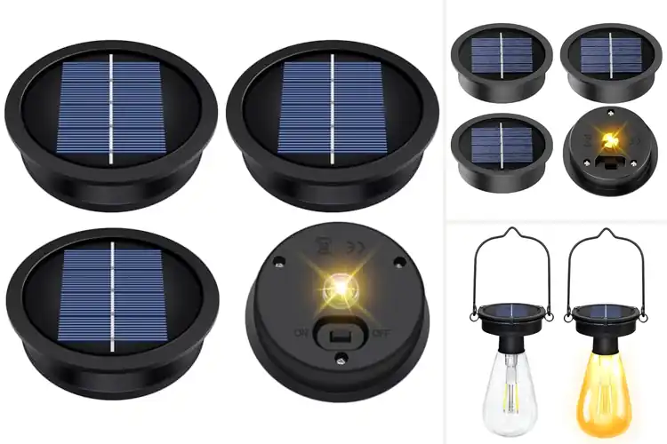 Detailed view of Best Solar Powered Lantern Parts