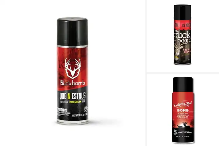 Detailed view of Best Spraying Buck Bomb Doe In Estrus