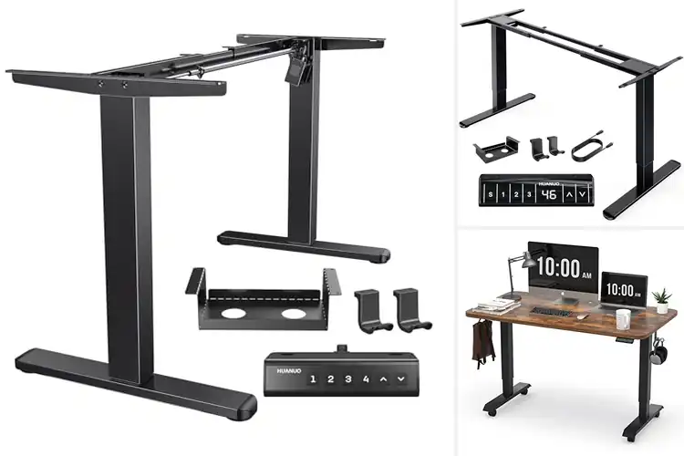 Detailed view of Best Stable Steel Desk Frames