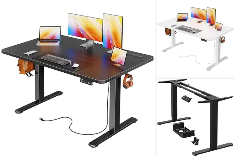 Detailed view of Best Stable Steel Frame Desks
