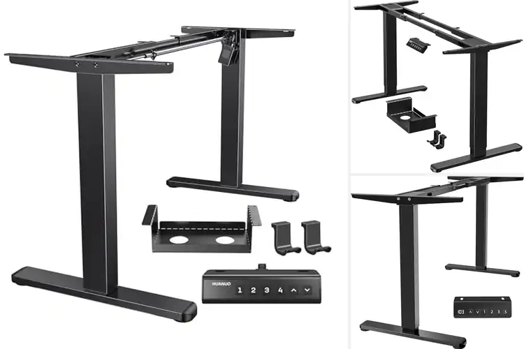 Detailed view of Best Stable Steel Frame Standing Desks